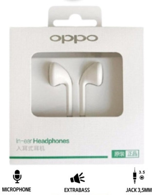 Headset Hf Oppo MH133 Earphone